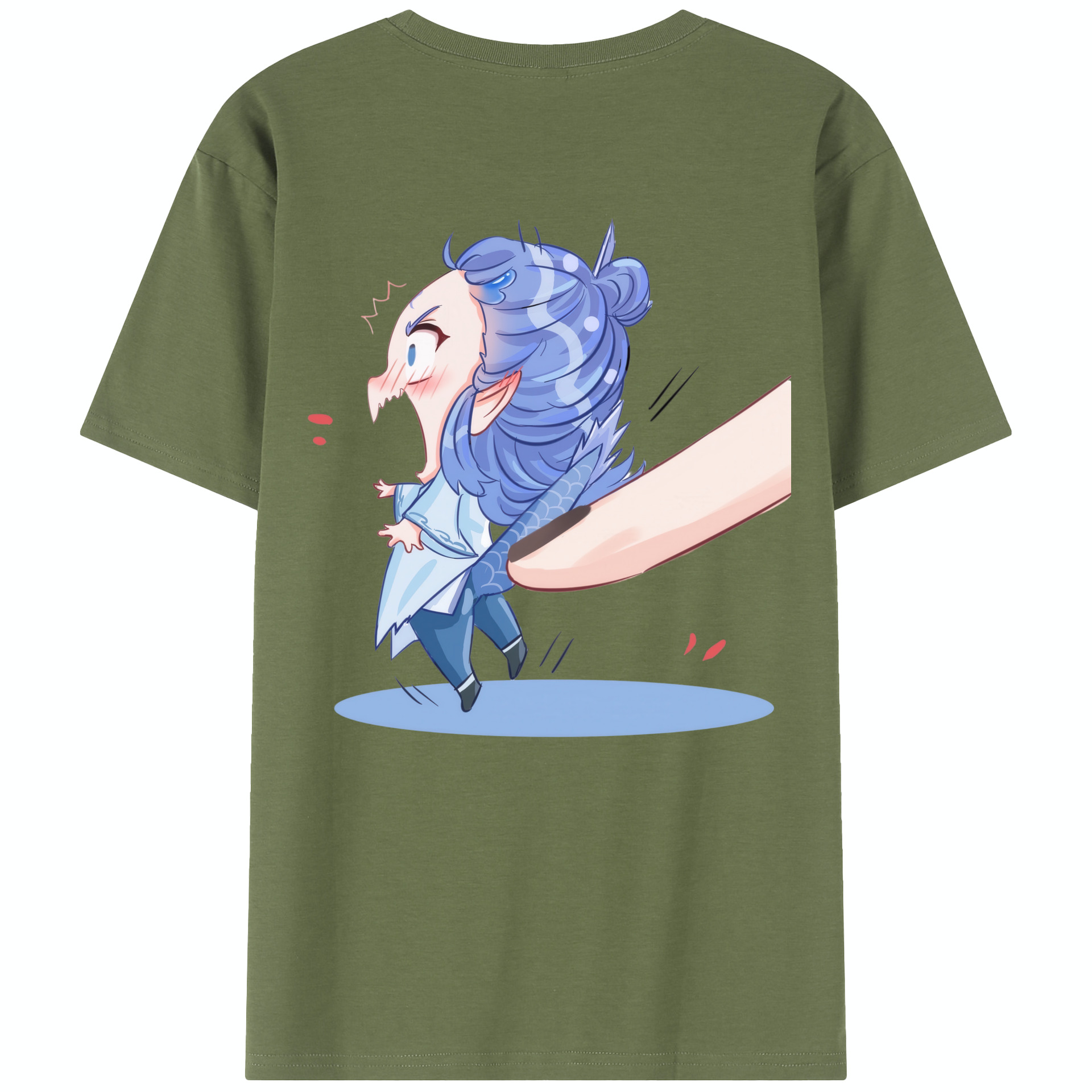 Ne Zha 2 ナタ 魔童の大暴れ 綿100％半袖Tシャツ（背面プリント）